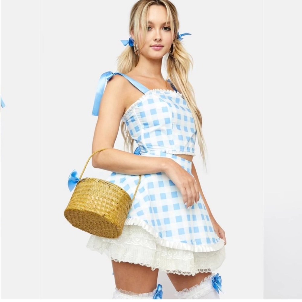 Dorthy halloween costume. Dollskill! Only worn once - so cute